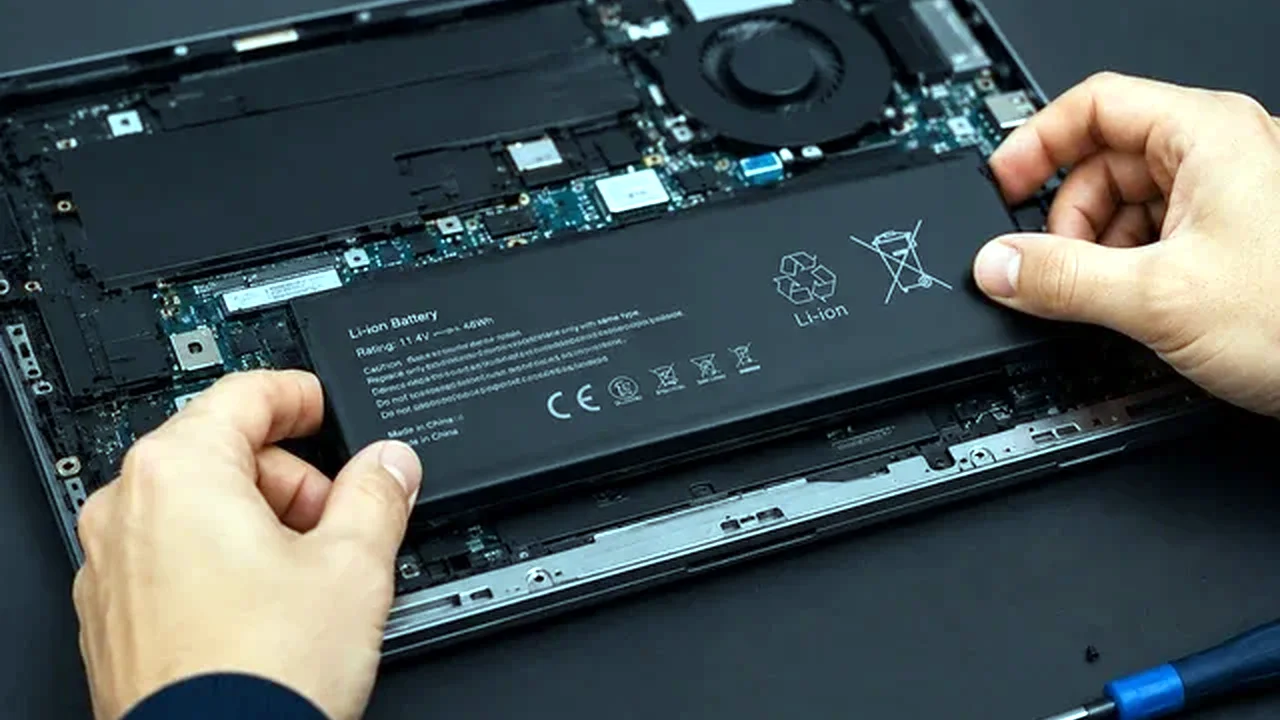 Notebook arıza belirtileri ve laptop bakım kapak görseli